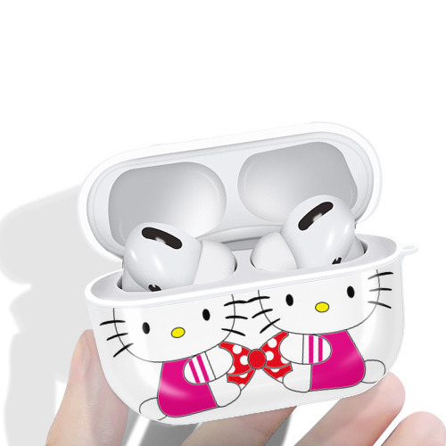 Hello Kitty ハローキティ 【AirPods Pro用】ハードシェル保護ケース 耐衝撃・防指紋・カラビナ付き商品仕様