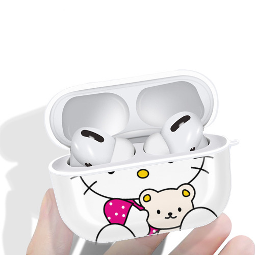 Hello Kitty ハローキティ 【AirPods Pro用】ハードシェル保護ケース 耐衝撃・防指紋・カラビナ付き商品仕様