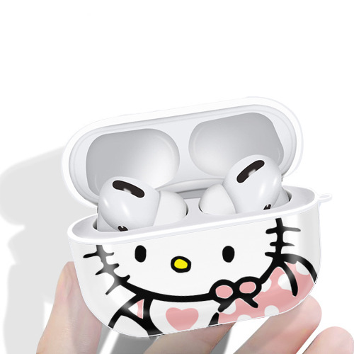 Hello Kitty ハローキティ 【AirPods Pro用】ハードシェル保護ケース 耐衝撃・防指紋・カラビナ付き商品仕様