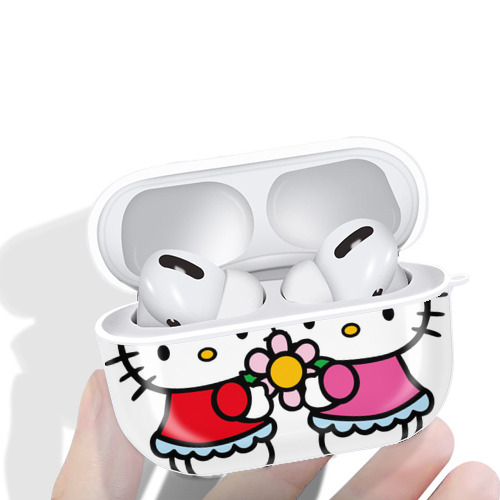 Hello Kitty ハローキティ 【AirPods Pro用】ハードシェル保護ケース 耐衝撃・防指紋・カラビナ付き商品仕様
