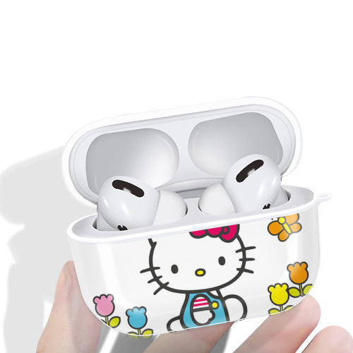 Hello Kitty ハローキティ 【AirPods Pro用】ハードシェル保護ケース 耐衝撃・防指紋・カラビナ付き商品仕様