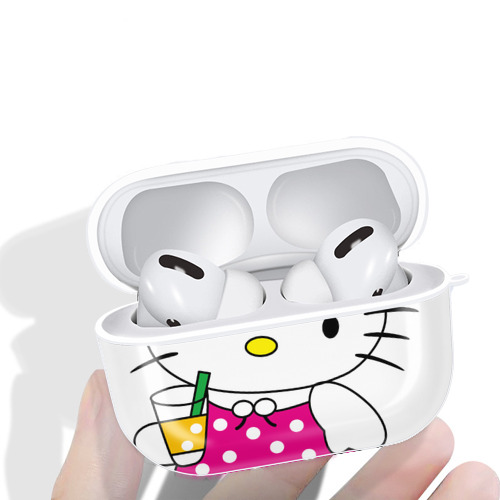 Hello Kitty ハローキティ 【AirPods Pro用】ハードシェル保護ケース 耐衝撃・防指紋・カラビナ付き商品仕様