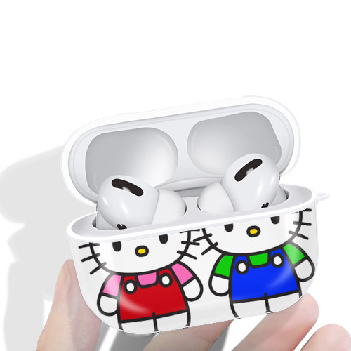 Hello Kitty ハローキティ 【AirPods Pro用】ハードシェル保護ケース 耐衝撃・防指紋・カラビナ付き商品仕様