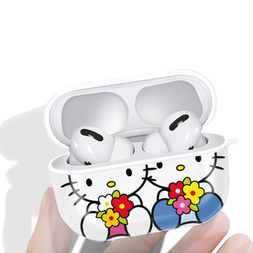 Hello Kitty ハローキティ 【AirPods Pro用】ハードシェル保護ケース 耐衝撃・防指紋・カラビナ付き商品仕様