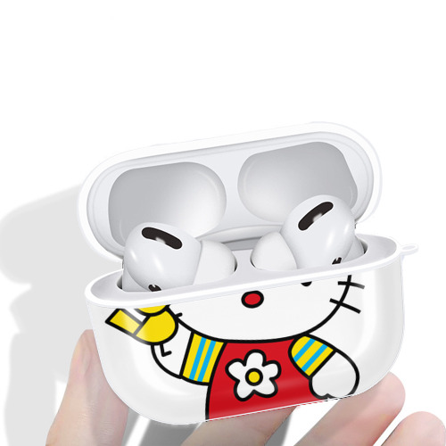 Hello Kitty ハローキティ 【AirPods Pro用】ハードシェル保護ケース 耐衝撃・防指紋・カラビナ付き商品仕様