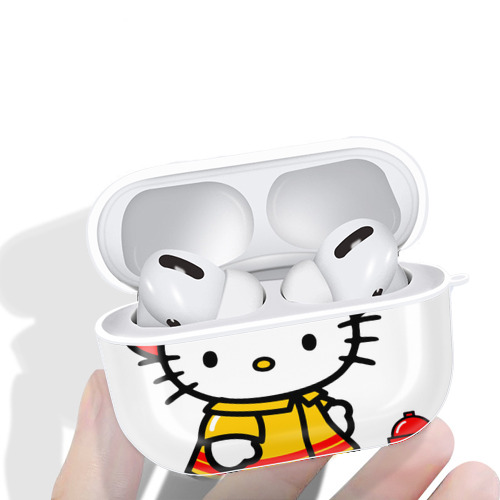 Hello Kitty ハローキティ 【AirPods Pro用】ハードシェル保護ケース 耐衝撃・防指紋・カラビナ付き商品仕様