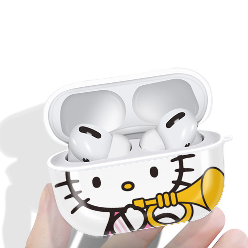 Hello Kitty ハローキティ 【AirPods Pro用】ハードシェル保護ケース 耐衝撃・防指紋・カラビナ付き商品仕様