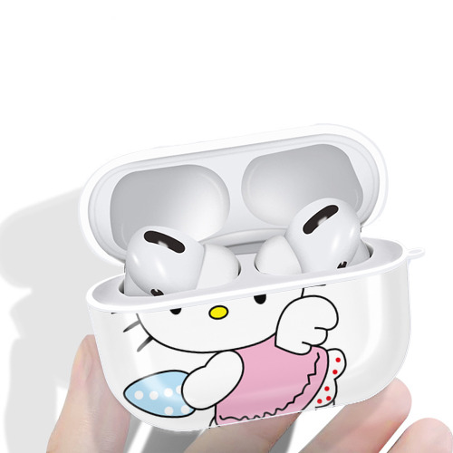 Hello Kitty ハローキティ 【AirPods Pro用】ハードシェル保護ケース 耐衝撃・防指紋・カラビナ付き商品仕様