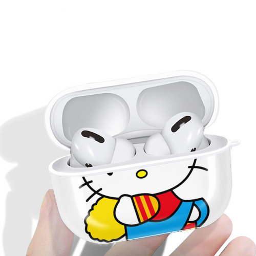 Hello Kitty ハローキティ 【AirPods Pro用】ハードシェル保護ケース 耐衝撃・防指紋・カラビナ付き商品仕様