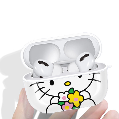 Hello Kitty ハローキティ 【AirPods Pro用】ハードシェル保護ケース 耐衝撃・防指紋・カラビナ付き商品仕様