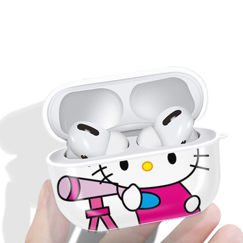 Hello Kitty ハローキティ 【AirPods Pro用】ハードシェル保護ケース 耐衝撃・防指紋・カラビナ付き商品仕様
