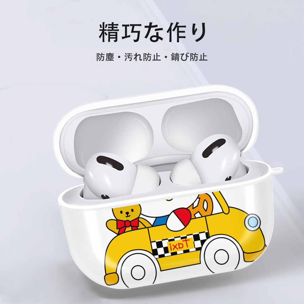 Hello Kitty ハローキティ 【AirPods Pro用】ハードシェル保護ケース 耐衝撃・防指紋・カラビナ付き商品仕様