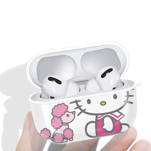 Hello Kitty ハローキティ 【AirPods Pro用】ハードシェル保護ケース 耐衝撃・防指紋・カラビナ付き商品仕様