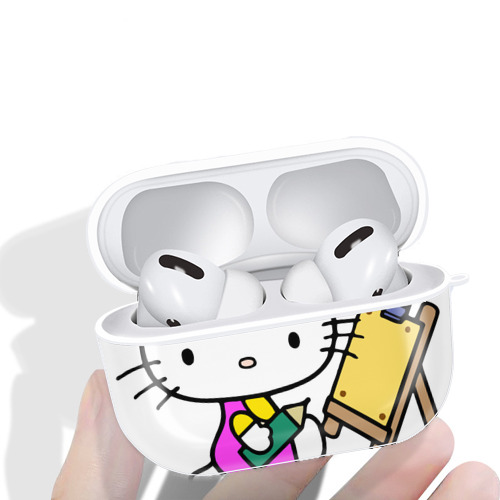 Hello Kitty ハローキティ 【AirPods Pro用】ハードシェル保護ケース 耐衝撃・防指紋・カラビナ付き商品仕様
