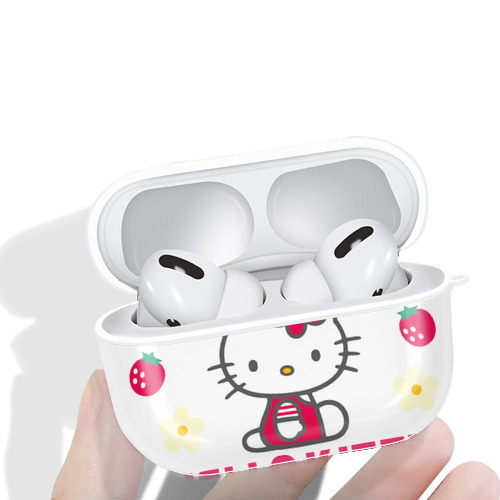 Hello Kitty ハローキティ 【AirPods Pro用】ハードシェル保護ケース 耐衝撃・防指紋・カラビナ付き商品仕様
