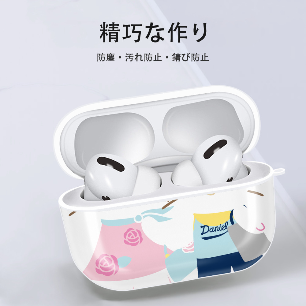 Hello Kitty ハローキティ 【AirPods Pro用】ハードシェル保護ケース 耐衝撃・防指紋・カラビナ付き商品仕様