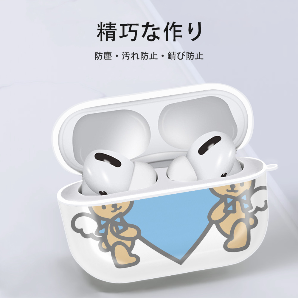 Hello Kitty ハローキティ 【AirPods Pro用】ハードシェル保護ケース 耐衝撃・防指紋・カラビナ付き商品仕様