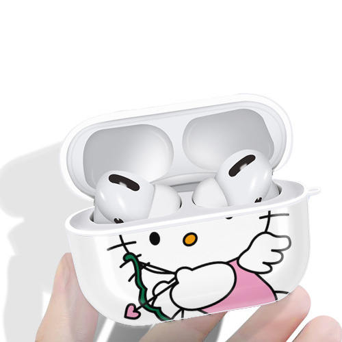 Hello Kitty ハローキティ 【AirPods Pro用】ハードシェル保護ケース 耐衝撃・防指紋・カラビナ付き商品仕様
