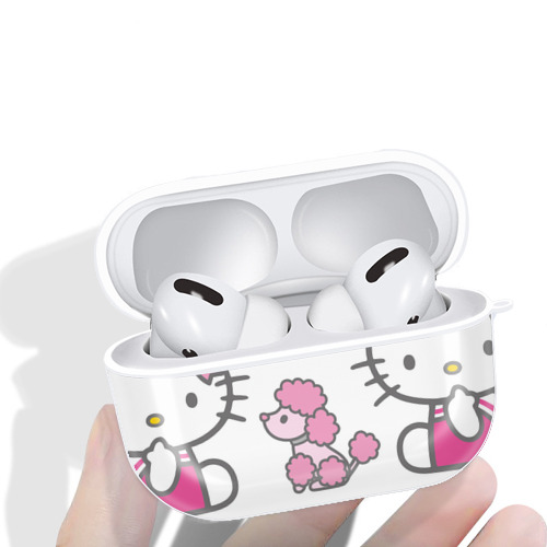 Hello Kitty ハローキティ 【AirPods Pro用】ハードシェル保護ケース 耐衝撃・防指紋・カラビナ付き商品仕様