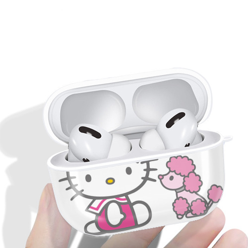 Hello Kitty ハローキティ 【AirPods Pro用】ハードシェル保護ケース 耐衝撃・防指紋・カラビナ付き商品仕様
