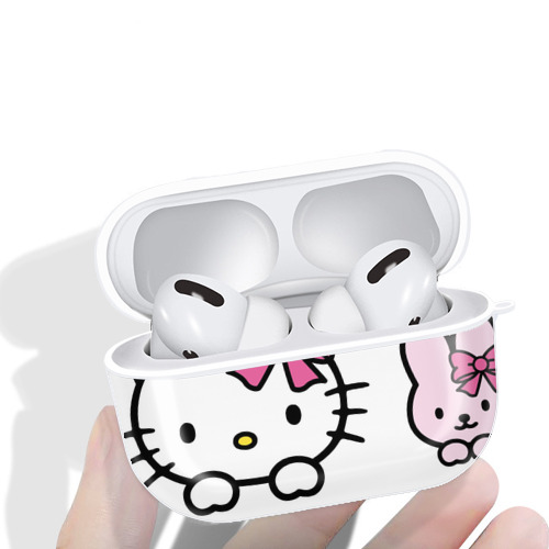 Hello Kitty ハローキティ 【AirPods Pro用】ハードシェル保護ケース 耐衝撃・防指紋・カラビナ付き商品仕様