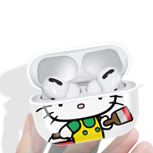 Hello Kitty ハローキティ 【AirPods Pro用】ハードシェル保護ケース 耐衝撃・防指紋・カラビナ付き商品仕様
