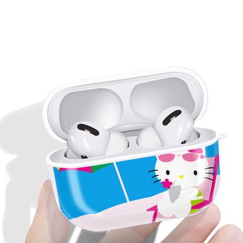 Hello Kitty ハローキティ 【AirPods Pro用】ハードシェル保護ケース 耐衝撃・防指紋・カラビナ付き商品仕様