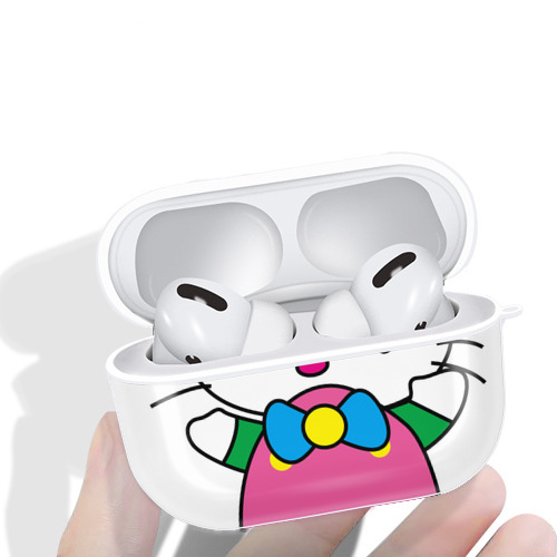 Hello Kitty ハローキティ 【AirPods Pro用】ハードシェル保護ケース 耐衝撃・防指紋・カラビナ付き商品仕様