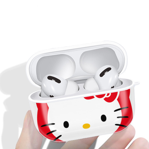Hello Kitty ハローキティ 【AirPods Pro用】ハードシェル保護ケース 耐衝撃・防指紋・カラビナ付き商品仕様