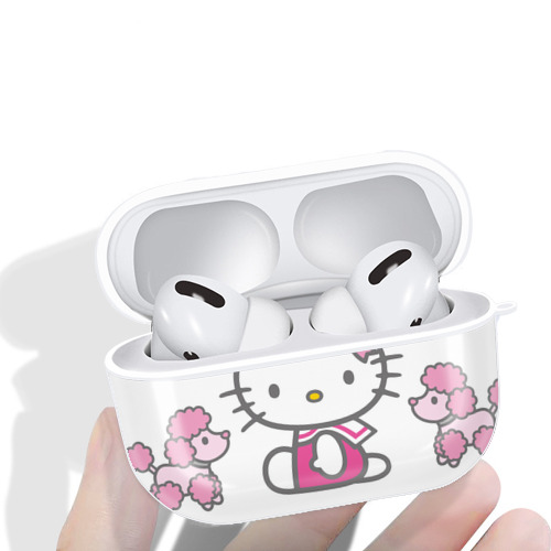 Hello Kitty ハローキティ 【AirPods Pro用】ハードシェル保護ケース 耐衝撃・防指紋・カラビナ付き商品仕様