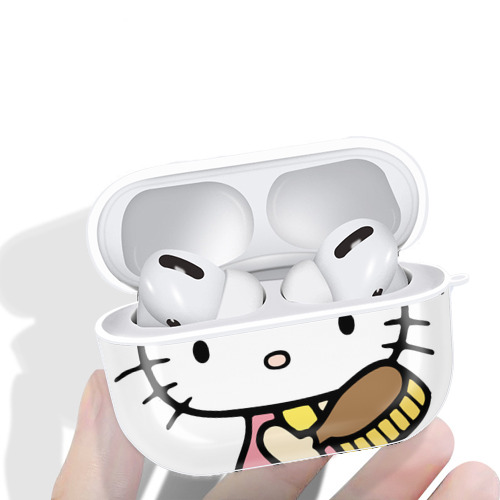 Hello Kitty ハローキティ 【AirPods Pro用】ハードシェル保護ケース 耐衝撃・防指紋・カラビナ付き商品仕様