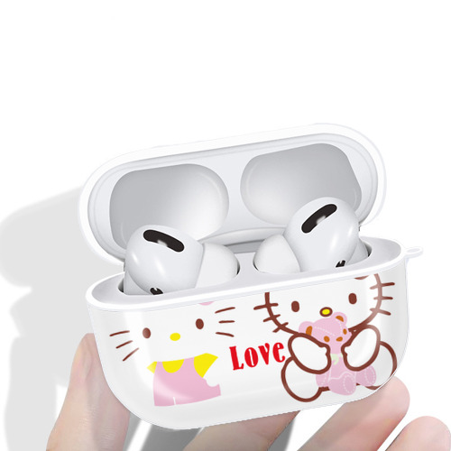 Hello Kitty ハローキティ 【AirPods Pro用】ハードシェル保護ケース 耐衝撃・防指紋・カラビナ付き商品仕様