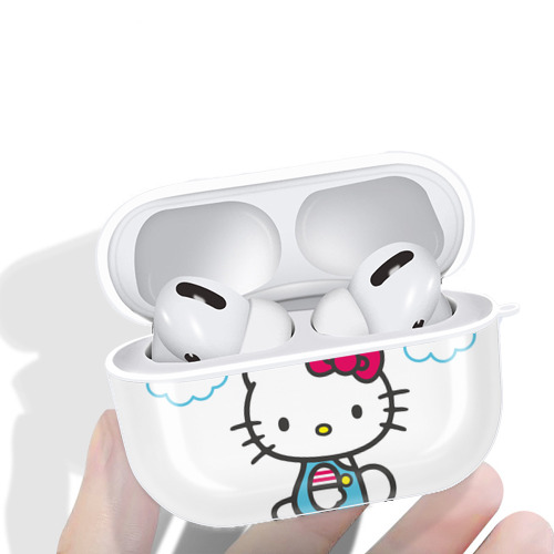 Hello Kitty ハローキティ 【AirPods Pro用】ハードシェル保護ケース 耐衝撃・防指紋・カラビナ付き商品仕様
