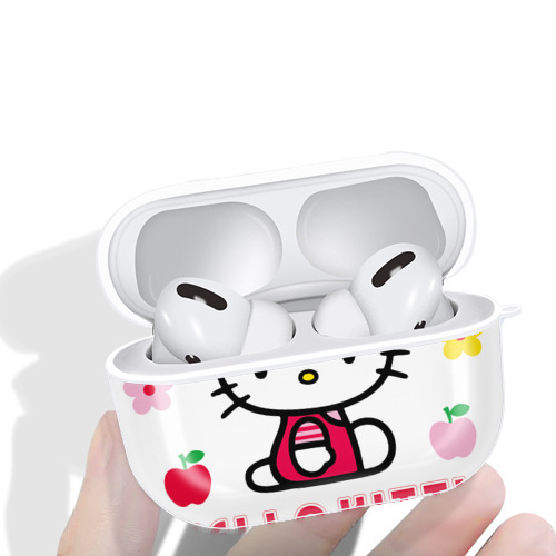 Hello Kitty ハローキティ 【AirPods Pro用】ハードシェル保護ケース 耐衝撃・防指紋・カラビナ付き商品仕様