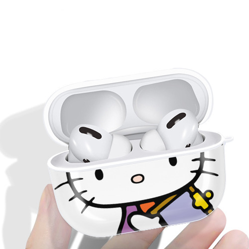 Hello Kitty ハローキティ 【AirPods Pro用】ハードシェル保護ケース 耐衝撃・防指紋・カラビナ付き商品仕様
