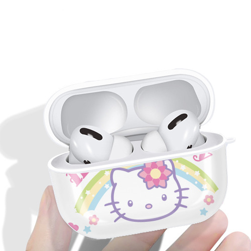 Hello Kitty ハローキティ 【AirPods Pro用】ハードシェル保護ケース 耐衝撃・防指紋・カラビナ付き商品仕様