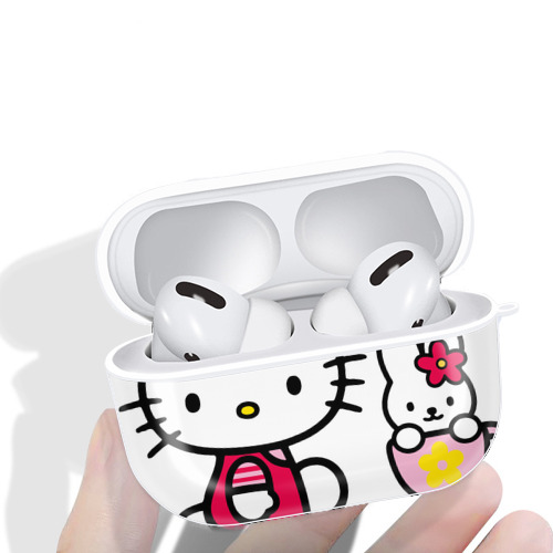 Hello Kitty ハローキティ 【AirPods Pro用】ハードシェル保護ケース 耐衝撃・防指紋・カラビナ付き商品仕様