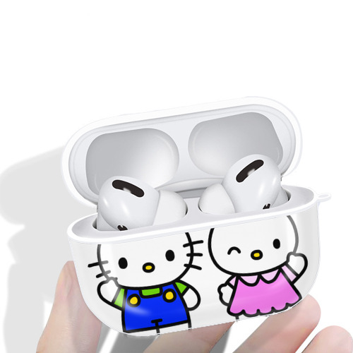 Hello Kitty ハローキティ 【AirPods Pro用】ハードシェル保護ケース 耐衝撃・防指紋・カラビナ付き商品仕様