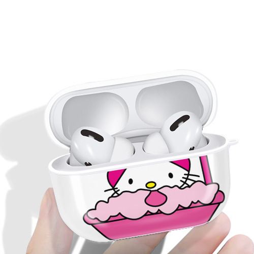 Hello Kitty ハローキティ 【AirPods Pro用】ハードシェル保護ケース 耐衝撃・防指紋・カラビナ付き商品仕様