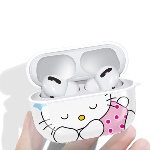 Hello Kitty ハローキティ 【AirPods Pro用】ハードシェル保護ケース 耐衝撃・防指紋・カラビナ付き商品仕様