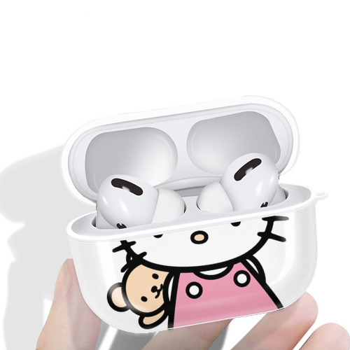Hello Kitty ハローキティ 【AirPods Pro用】ハードシェル保護ケース 耐衝撃・防指紋・カラビナ付き商品仕様