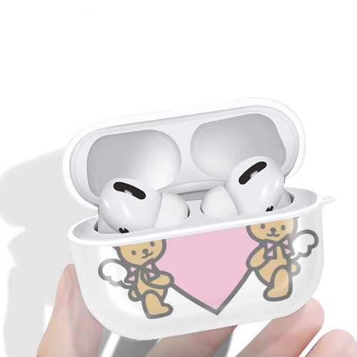 Hello Kitty ハローキティ 【AirPods Pro用】ハードシェル保護ケース 耐衝撃・防指紋・カラビナ付き商品仕様
