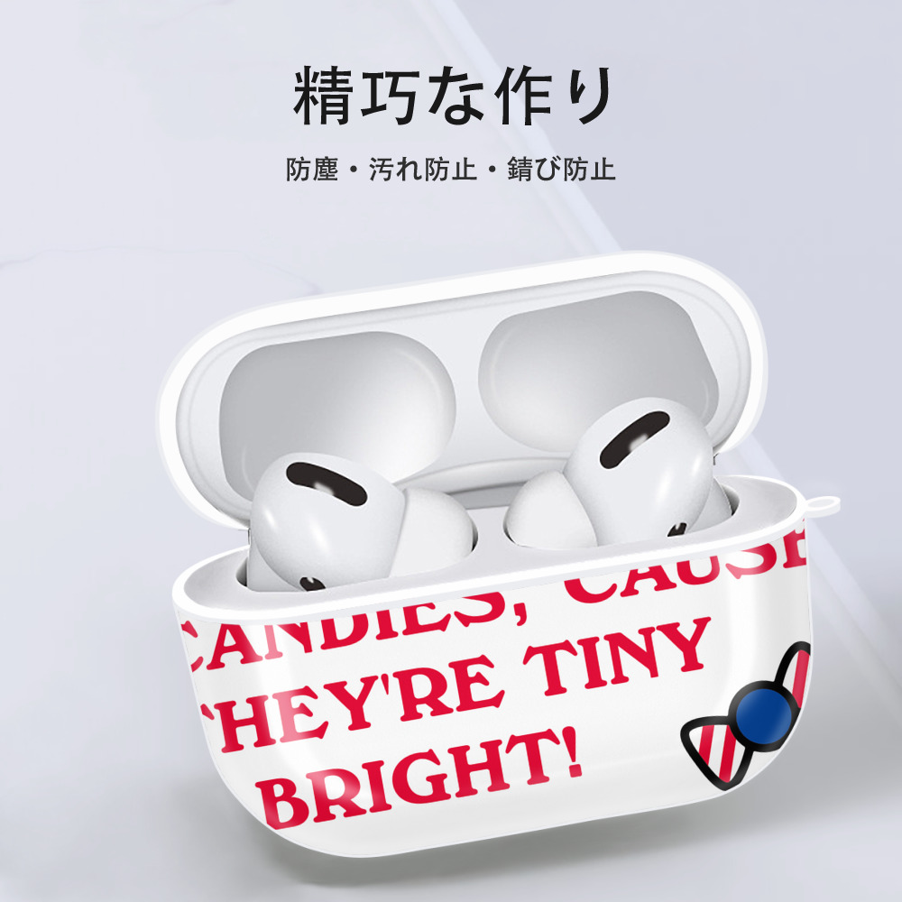 Hello Kitty ハローキティ 【AirPods Pro用】ハードシェル保護ケース 耐衝撃・防指紋・カラビナ付き商品仕様