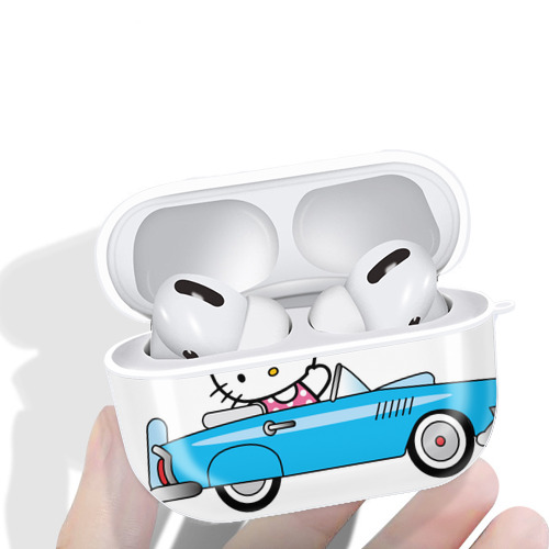 Hello Kitty ハローキティ 【AirPods Pro用】ハードシェル保護ケース 耐衝撃・防指紋・カラビナ付き商品仕様