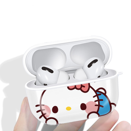 Hello Kitty ハローキティ 【AirPods Pro用】ハードシェル保護ケース 耐衝撃・防指紋・カラビナ付き商品仕様