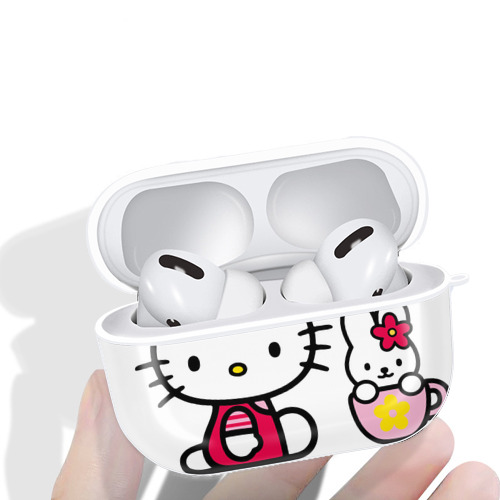 Hello Kitty ハローキティ 【AirPods Pro用】ハードシェル保護ケース 耐衝撃・防指紋・カラビナ付き商品仕様