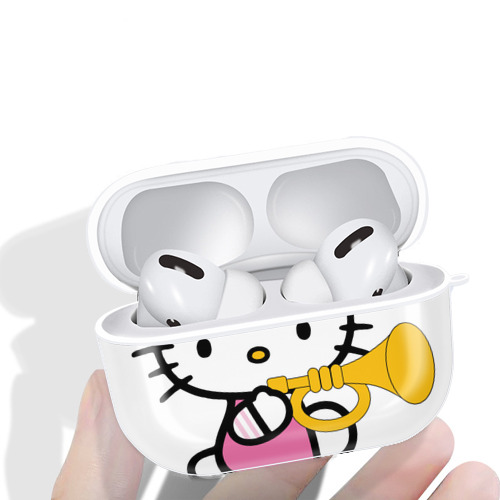 Hello Kitty ハローキティ 【AirPods Pro用】ハードシェル保護ケース 耐衝撃・防指紋・カラビナ付き商品仕様