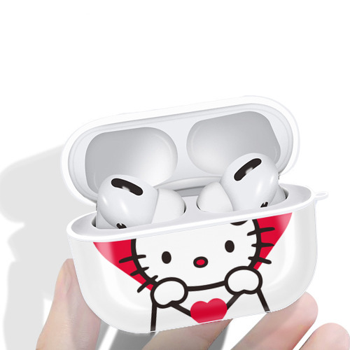 Hello Kitty ハローキティ 【AirPods Pro用】ハードシェル保護ケース 耐衝撃・防指紋・カラビナ付き商品仕様