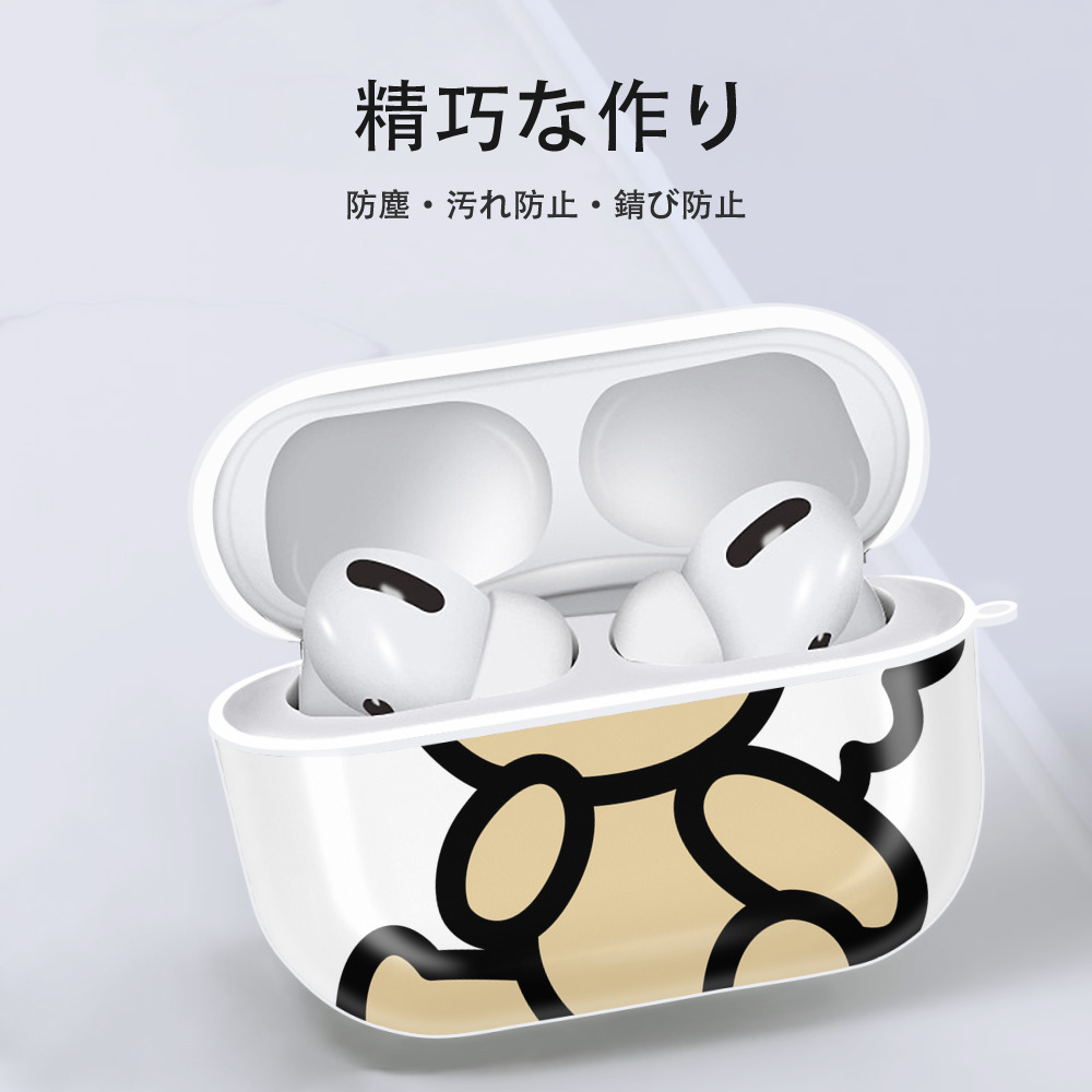 Hello Kitty ハローキティ 【AirPods Pro用】ハードシェル保護ケース 耐衝撃・防指紋・カラビナ付き商品仕様