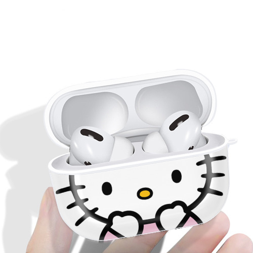 Hello Kitty ハローキティ 【AirPods Pro用】ハードシェル保護ケース 耐衝撃・防指紋・カラビナ付き商品仕様
